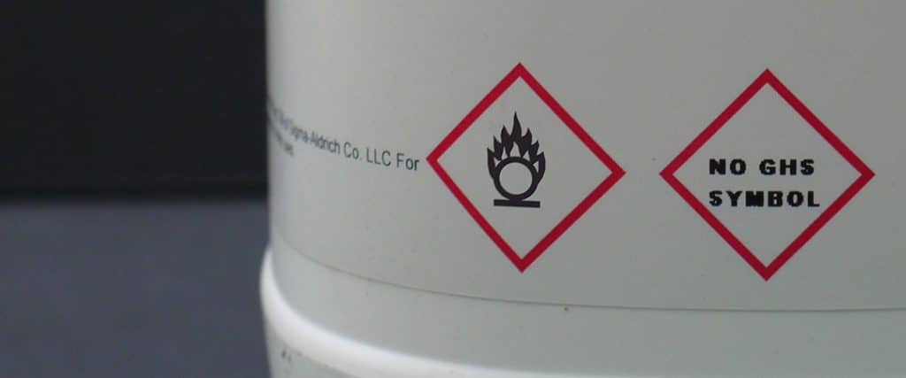 pictogramme comburant